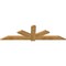 Ekena Millwork Kennewick Rough Sawn Timber Gable Bracket, Western Red Cedar, 84"W x 24"H x 2"D x 6"F, 7/12 Pitch GBW084X24X0206KEN00RWR - alternate 5